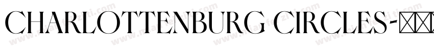 Charlottenburg Circles字体转换